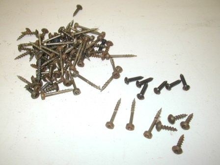 Incredible Technologies Games Square Drive and Tamper Proof Torx Drive Cabinet Screws Lot (Item #27) $8.99